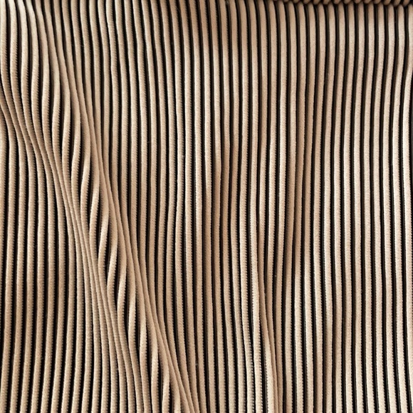 Maternity Cream Ribbed Side Split Maxi Dress - Picture 7 of 7